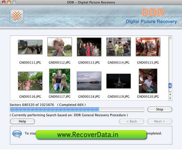 Screenshot of Mac Image Recovery