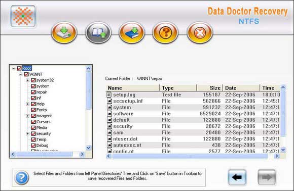 Undelete NTFS Partition Data