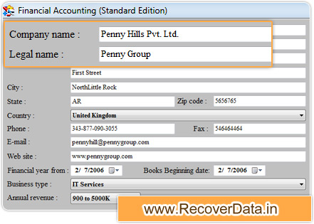Billing and inventory management software Screenshot