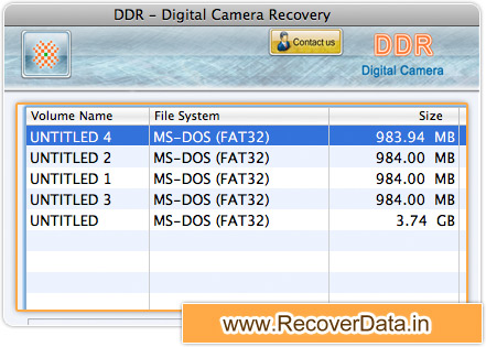 Camera data recovery for Mac