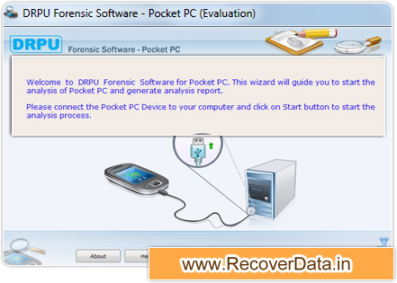 Pocket PC forensic utility Screenshot