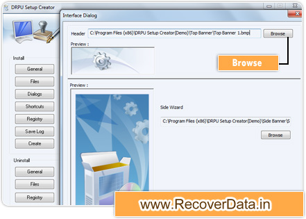 Setup installer