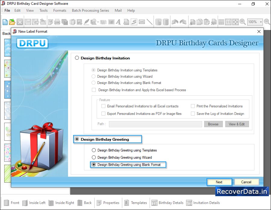 Design Birthday Invitation Design Birthday Invitation
