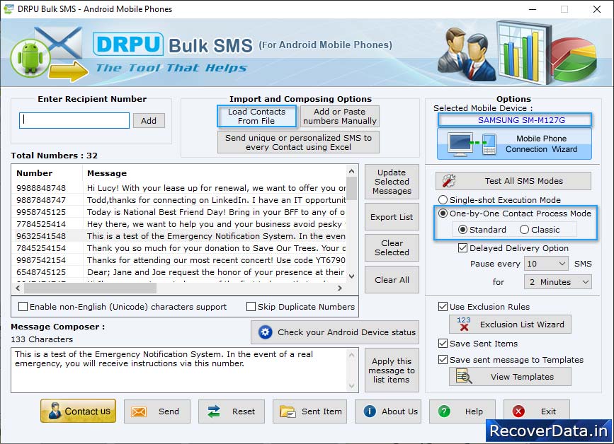 send bulk messages send bulk messages