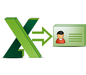 Download Excel to vCard Converter