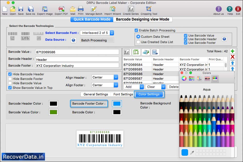 Set background of label' Set background of label'