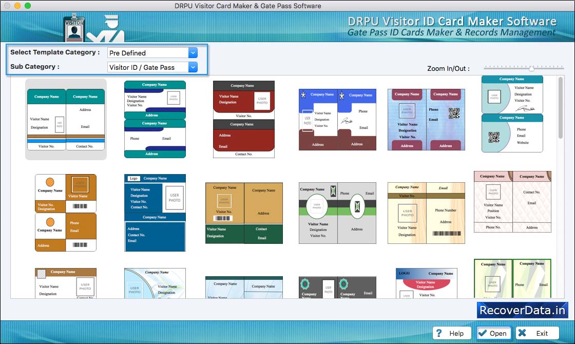 pre-defined card design templates pre-defined card design templates
