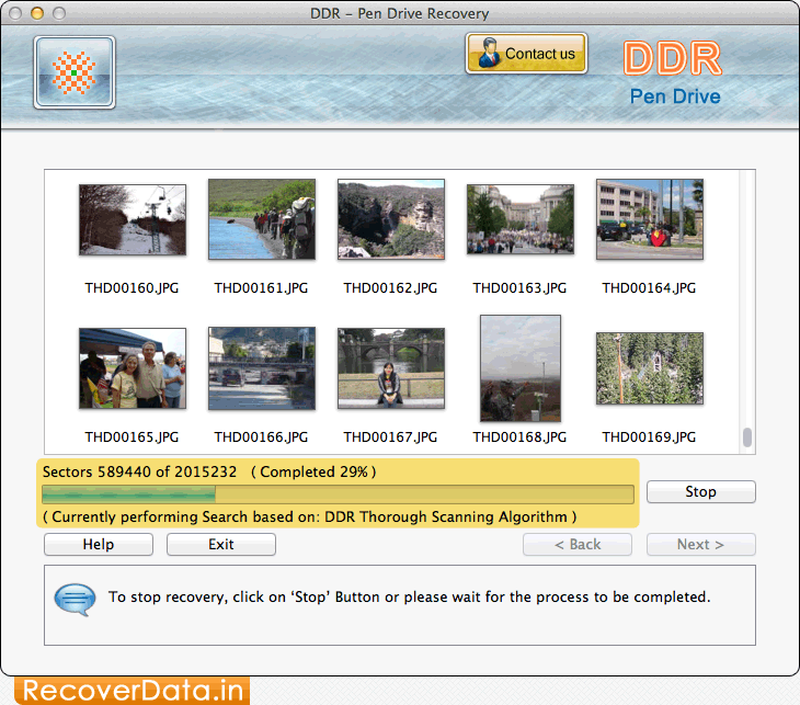 Mac USB Drive Recovery Software Screenshots