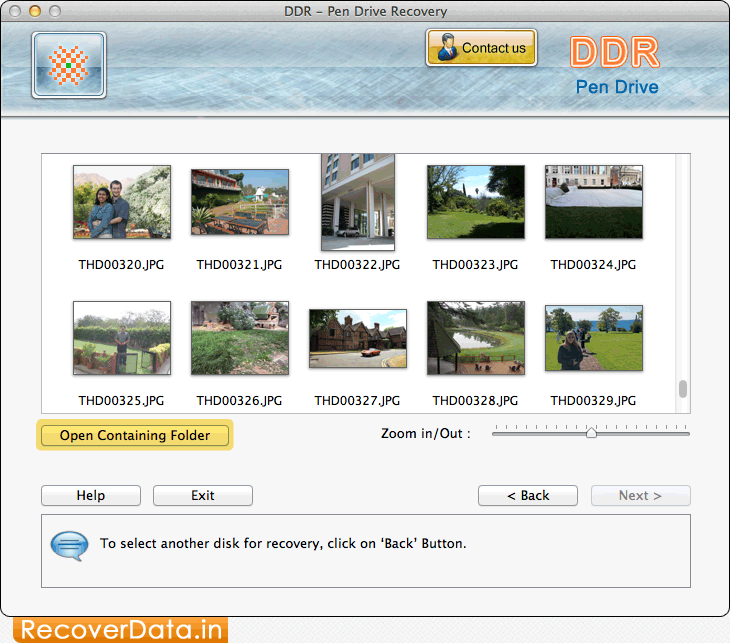 Mac USB Drive Recovery Screenshots