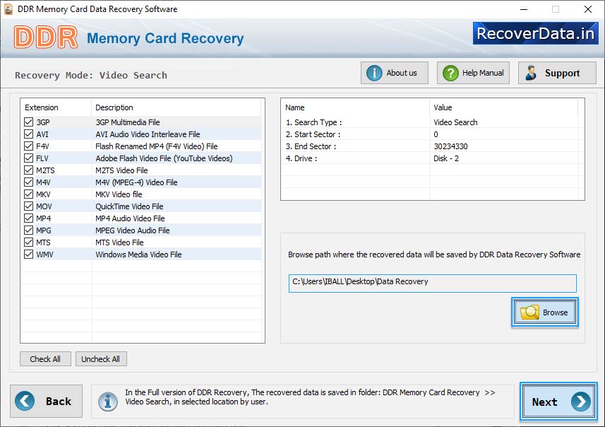 Memory Card Recovery