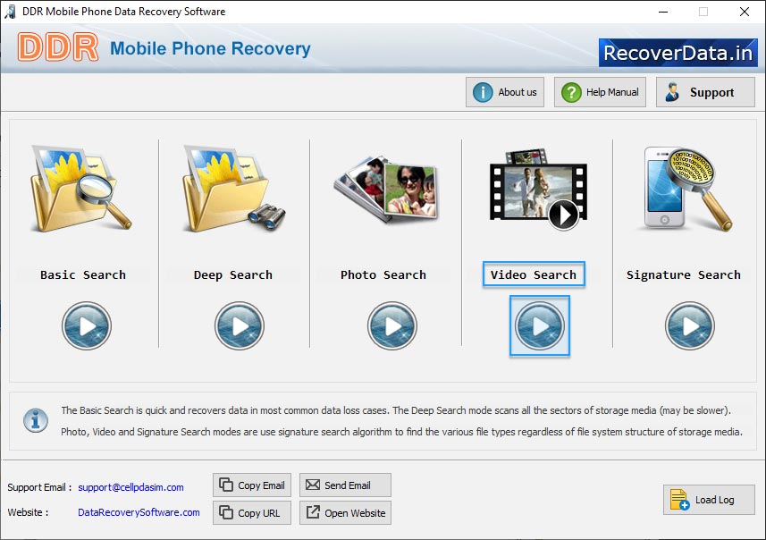 Select any recovery mode Select any recovery mode
