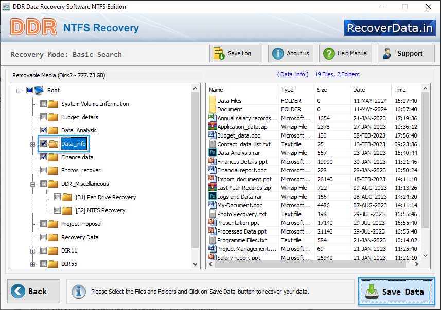 NTFS Recovery