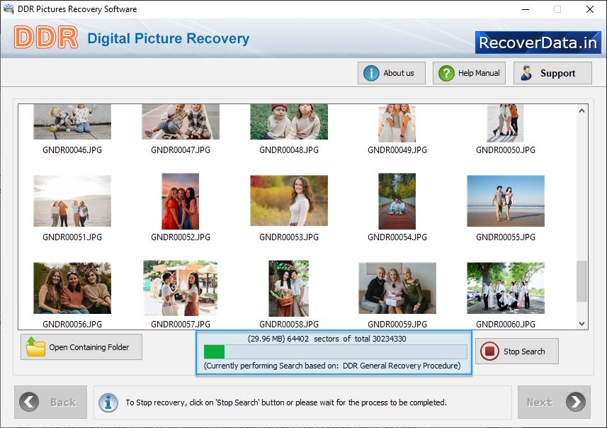 File Searching process