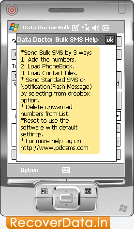 Go to the Data Doctor Bulk SMS Help Go to the Data Doctor Bulk SMS Help
