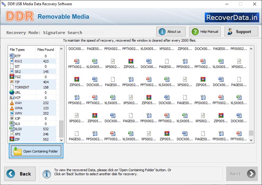 Open Containing Folder