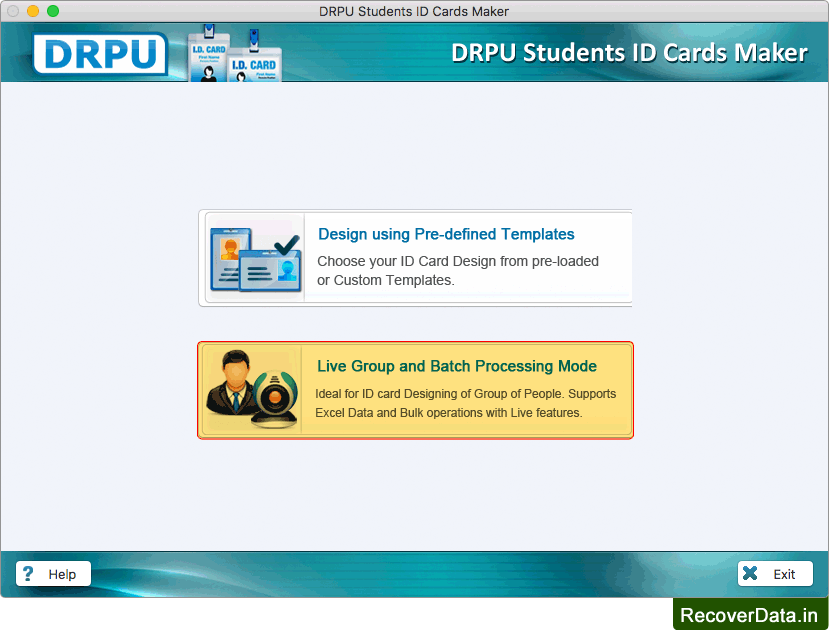 Bulk Id Card Maker