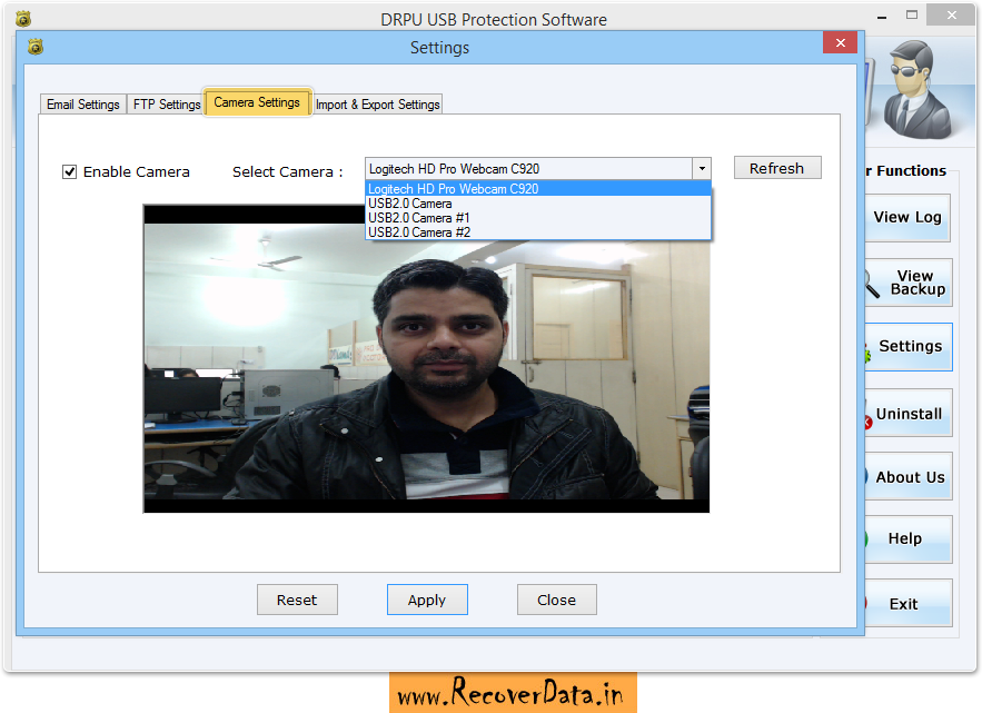 USB Activity Monitoring Software Screenshots